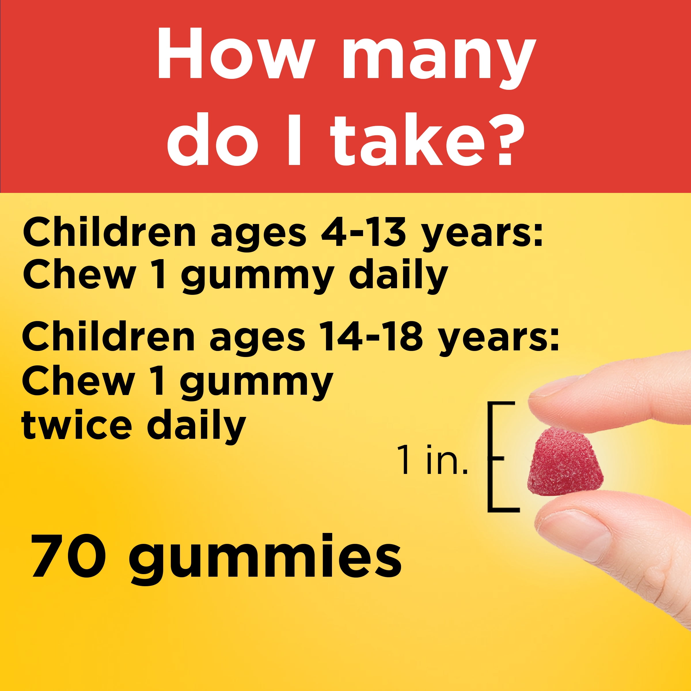 Nature Made Kids First Multivitamin with Omega-3 Gummies, 70 Count