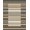 Brown Tan Black Cream, Pattern 8, variant on ODIKA Cowhide Patchwork Spotted Panel Striped Frame Contemporary Design Non-Slip Low Profile for Hallway, Study Room, Playroom