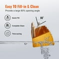 thumbnail image 4 of 10" Drywall Finishing Box - Quick-Clean Mud Pan for Sheetrock, Bonus Mudguard & Extra Blades (Stainless Steel), Lightweight Aluminum, 4 of 6