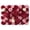 Red, variant on Jiibva Silk Flowers Wall Panel Artificial Flowers Wall Backdrop Festive Party Backdrop for Wedding Celebrations and Home Decor