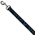 thumbnail image 2 of GM General Motors Pet Leash, Dog Leash, Pontiac Firebird Logo Black Grays Blues, 6 Feet Long 0.5 Inch Wide, 2 of 4