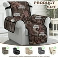 thumbnail image 4 of TSOVTHRID Camouflage Hunting Print Recliner Chair Cover Non Slip Covers for Recliner Chairs with Pocket Washable Reclining Chair Cover Water Resistant Furniture Protector, 4 of 7