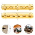 thumbnail image 4 of Miangastore Replacement Cabinet Hinges Golden 12Pcs 2.6X0.3X0.3In Iron, 4 of 9