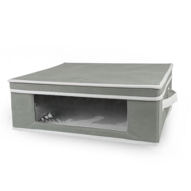 Design Imports CAMZ35207 DII Closet Storage Cube, Gray