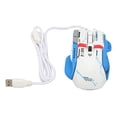 thumbnail image 1 of Wired Mouse, White Macro Programming Wide Compatibility Wired Gaming Mouse RGB Light  for  7, 1 of 7