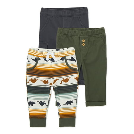 

Garanimals Baby Boys Pants 3-Pack Sizes 0/3M-24M
