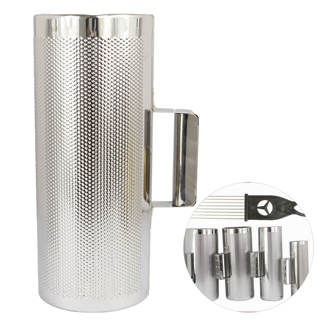 Instrumento musical Guiro de metal con raspador, agitador Guiro de percusión manual para educación temprana