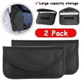 thumbnail image 1 of HLONK Signal Blocking Bag  2Pcs GPS Faraday Bag Shield Cage Pouch Wallet Phone Case for Cell Phone Privacy Protection and Car Key FOB  Anti-Tracking Anti-Spying, 1 of 6