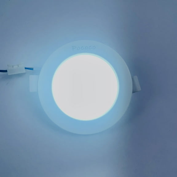pococo Recessed Luminaires, Opening 7-8.5cm Downlights, 5W, White Light LED Lighting Fixtures