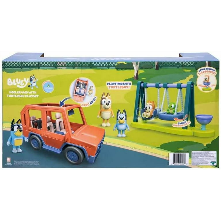 Bluey Heeler 4WD with Turtleboy Playset - Walmart.com
