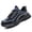 Black, variant on AUXDIQ Safety Trainers Men Women Steel Toe Cap Work Shoes Comfy Construction Industrial Sneakers