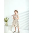 thumbnail image 2 of Happy Town Kids Toddler Girls Dress Princess Sleeveless Beach Butterfly Sundress, 2 of 8