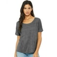 thumbnail image 4 of Bella + Canvas Ladies Slouchy T-Shirt - ASPHALT SLUB - 2XL - (Style # 8816 - Original Label), 4 of 5