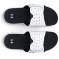 thumbnail image 3 of Under Armour Women's Ignite Pro Slides White/Black/Black - 3026027-101, 3 of 5
