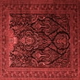 thumbnail image 1 of Ahgly Company Indoor Square Persian Red Traditional Area Rugs, 7' Square, 1 of 4