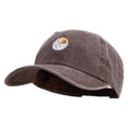 thumbnail image 2 of Tabacco Farm Icon Embroidered Unstructured Pigment Dyed Cotton Cap - Brown OSFM, 2 of 5