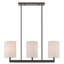 Modern Contemporary Three Light Chandelier-Bronze Finish Bailey Street Home 218-Bel-2513272