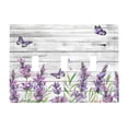 thumbnail image 1 of Cubierta para interruptor de luz CKHTER, lavanda, púrpura, lila, mariposa, 1 of 8