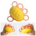 thumbnail image 3 of Hand Grip Ball Finger Force Training Oval stress relief exerciser oval for Elderly with five finger, 3 of 9