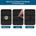 thumbnail image 5 of Tutuviw 216Pcs 4Sheets Screw Hole Round Stickers, Self Adhesive Screw Hole Covers Caps Stickers, Dustproof Sticker Decals for Various Wooden Furniture Accessories (0.83inch/21mm, Black), 5 of 8