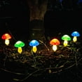 thumbnail image 5 of SHANJIA LED Mushroom Solar String Lights,Outdoor Waterproof Garden Lights 8 Lighting Modes Outside Decoration for Pathway Landscape Yard Easter Pathway Xmas, 5 of 9