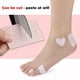 thumbnail image 4 of BEMS-Almohadillas de terciopelo autoadhesivas antifricción para pies, espuma impermeable, 4 of 5