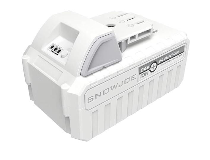 Snow Joe + Sun Joe iON+ 24VBAT-XR EcoSharp® Pro Lithium-Ion Battery, 24 Volt, 5.0 Ah