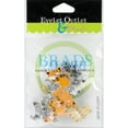 thumbnail image 2 of Eyelet Outlet Shape Brads 12/Pkg-Kitties, 2 of 2