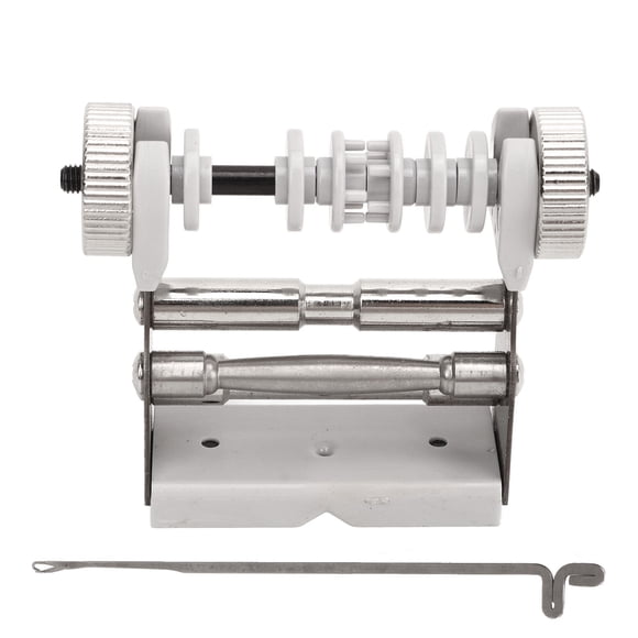 Archery Bowstring Serving Thread Jig Silicone and Metal Buckle Design Archery String Material Tool for Traditional Bow White