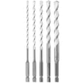 thumbnail image 4 of Juego de brocas Bosch MP500T, 5 piezas, multiafilado mejorado, 4 of 9