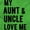 Apple, variant on Auntie Uncle Present Loved Niece Cute Toddler Boy Girl T Shirt Infant Toddler Brisco Brands 3T