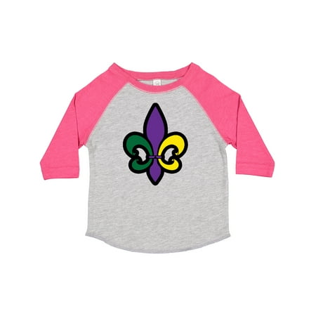 

Inktastic Fleur De Lis Mardi Gras Holiday Gift Toddler Boy or Toddler Girl T-Shirt