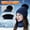 Navy, variant on Dyfzdhu Women Earmuffs Add Flocking Thermal Cycling Warm Winter Hat Knitting Scarf Beige