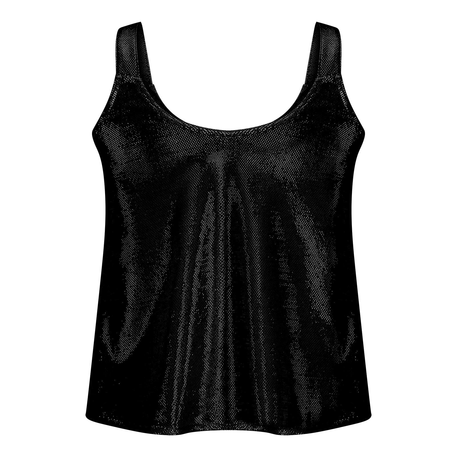 black sparkly evening tops