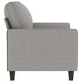 thumbnail image 2 of vidaXL 3-Seater Sofa Light Gray 70.9" Fabric, 2 of 76