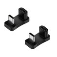 thumbnail image 1 of Adaptador USB 3.2 Tipo C macho a hembra 1 a 2 100 W OTG 10 Gbps Yashi Negro, 1 of 5