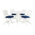 thumbnail image 1 of CorLiving Miramar Hardwood Outdoor Folding Dining Set, 1 of 9