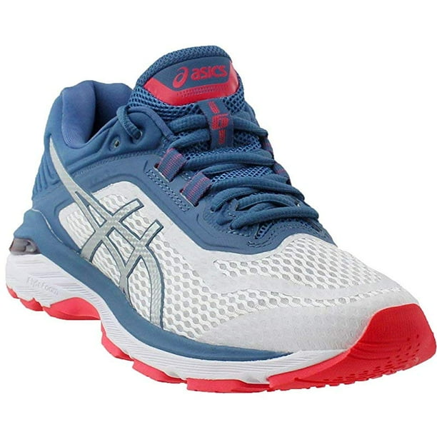 Asics Asics Women S Gt 00 6 Running Shoe White Azure 8 5 M Us Walmart Com Walmart Com