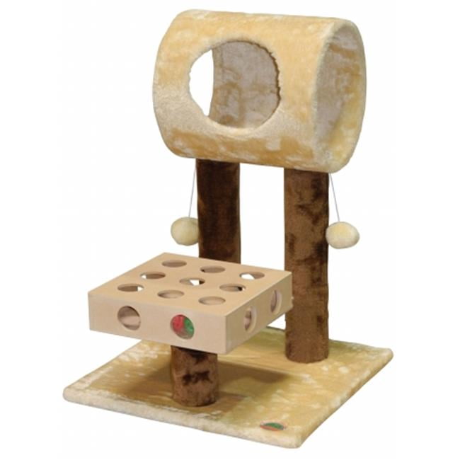 Go Pet Club Sf057 Iq Busy Box Cat Tree House Toy Condo Furniture Go Pet Club Sf057 Iq Busy Box Cat Tree House Toy Condo Furniture 17 75 W X 20 L 26 H In