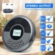 thumbnail image 5 of Reproductor de CD Portátil Bluetooth Discman Recargable con Altavoces Duales y Auriculares Reproductor de CD Reproductor de Mp3 Gris, 5 of 10