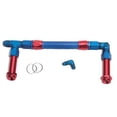 thumbnail image 5 of Russell Performance -8 AN to -8 AN ProFlex Demon Carb Dual Inlet Carb Kit (Red/Blue), 5 of 5