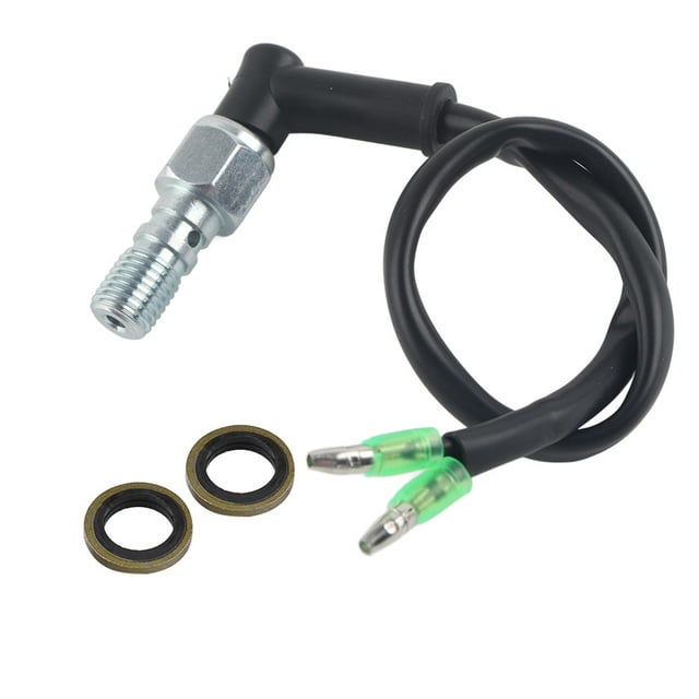 Hydraulic Brake Pressure Light Switch,Universal Motorcycle Rear Set Brake Switch Rear Light Switch Top Tier Quality