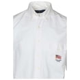 thumbnail image 2 of RL Men's Big And Tall U.S.A. Woven Short Sleeve Pocket Shirt (XX-Large Tall, White), 2 of 3