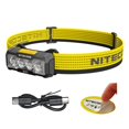 thumbnail image 1 of Linterna frontal Nitecore NU27, 600 lúmenes, USB C, recargable, negra, 1 of 9