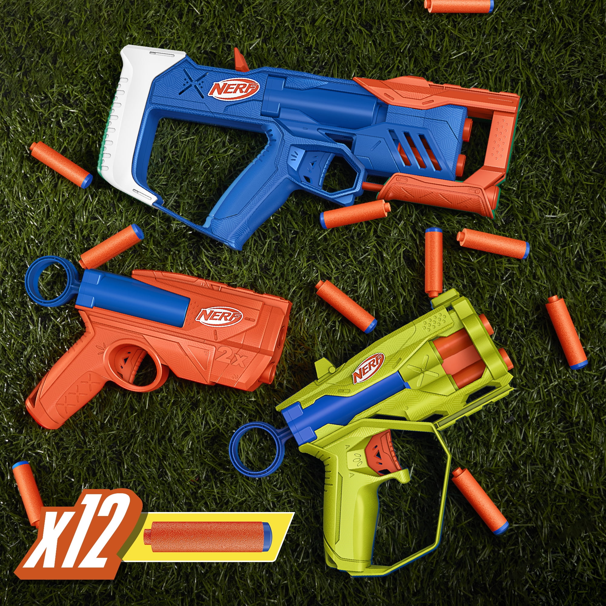 Nerf - Brandclub - Nerf N Series Triple Action 3-Blaster