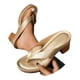 thumbnail image 3 of WILLBEST Sandalias De Tacón Cuadrado Con Punta Abierta Para Mujer, Zapatos De Playa Cómodos, Informales, De Verano, 3 of 9