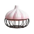thumbnail image 3 of Contenedor organizador BLESIY Marco de Metal hueco Cesta de almacenamiento Rosado, 3 of 8