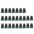 thumbnail image 2 of Bouton-poussoir, 25pcs Bouton-Poussoir Auto-Verrouillage Bouton-Poussoir Petit Interrupteur Électrique Design Rationalisé, 2 of 8