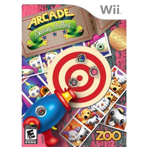 Zoo Games Arcade Shooting Gallery with Gun (Wii)