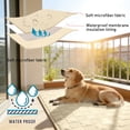 thumbnail image 6 of Kritter Planet Waterproof Dog Blanket for Couch, Washable Pet Couch Cover, Non-slip Bed Sofa Furniture Protector Mat, Latte, 80''x60''., 6 of 8